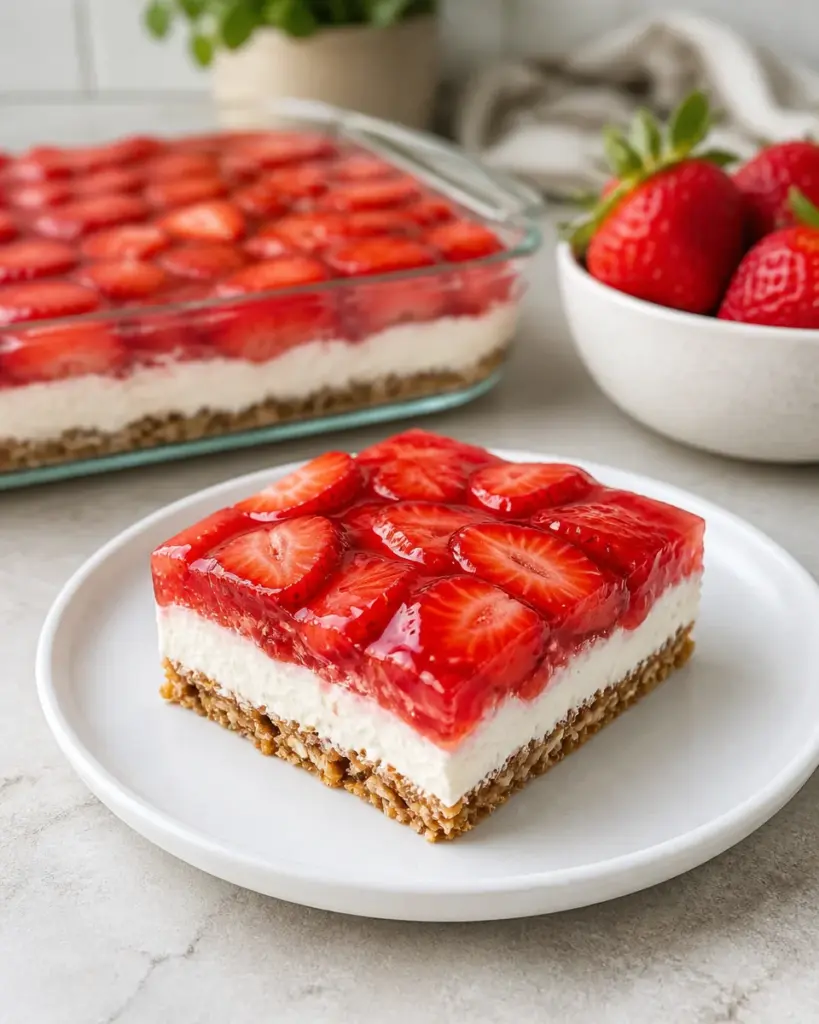 Strawberry Pretzel Salad
