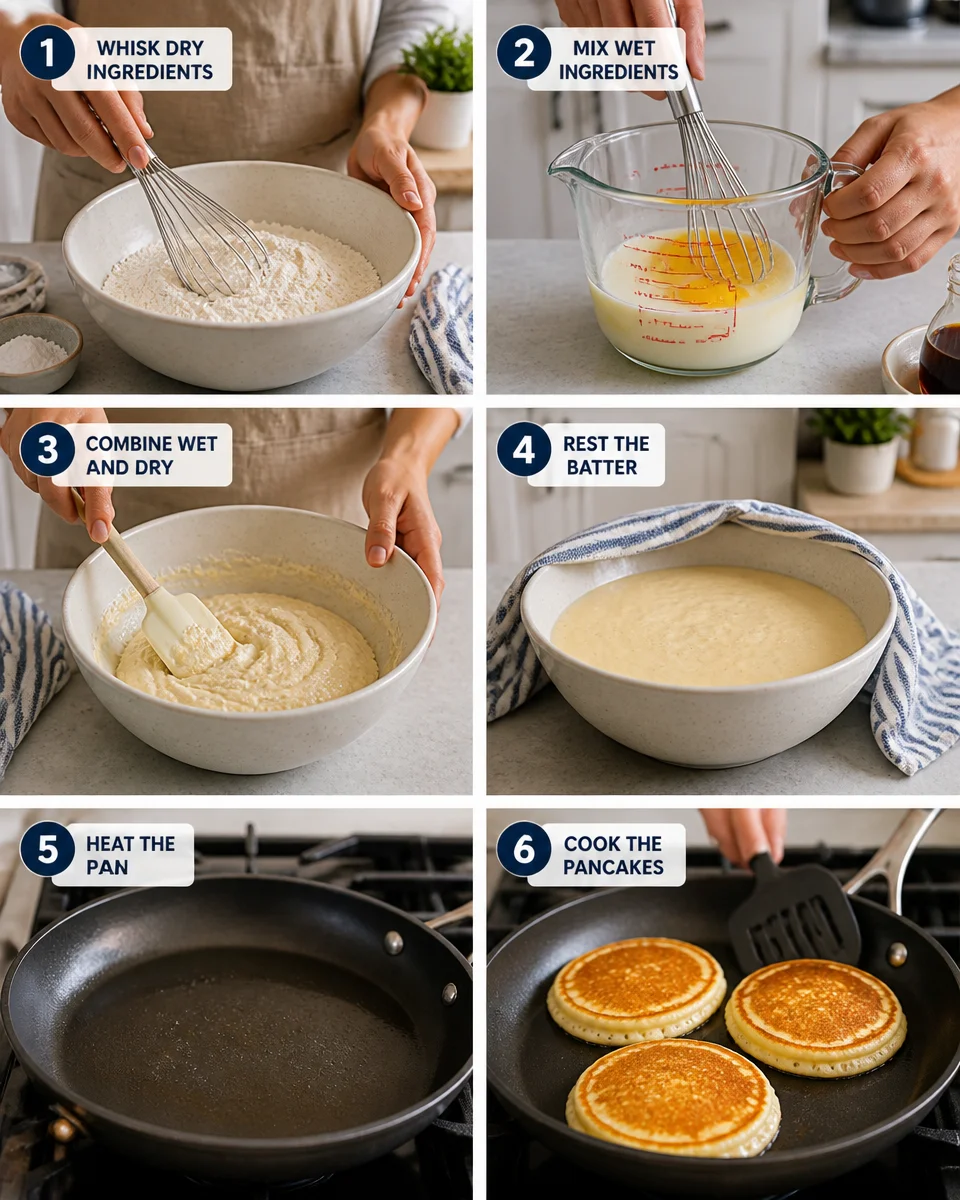 sweet cream pancakes