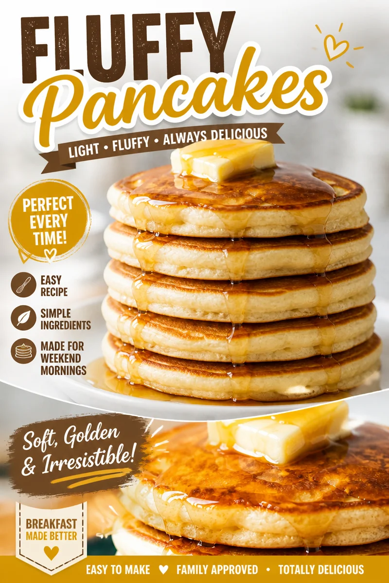 Sweet Cream Pancakes