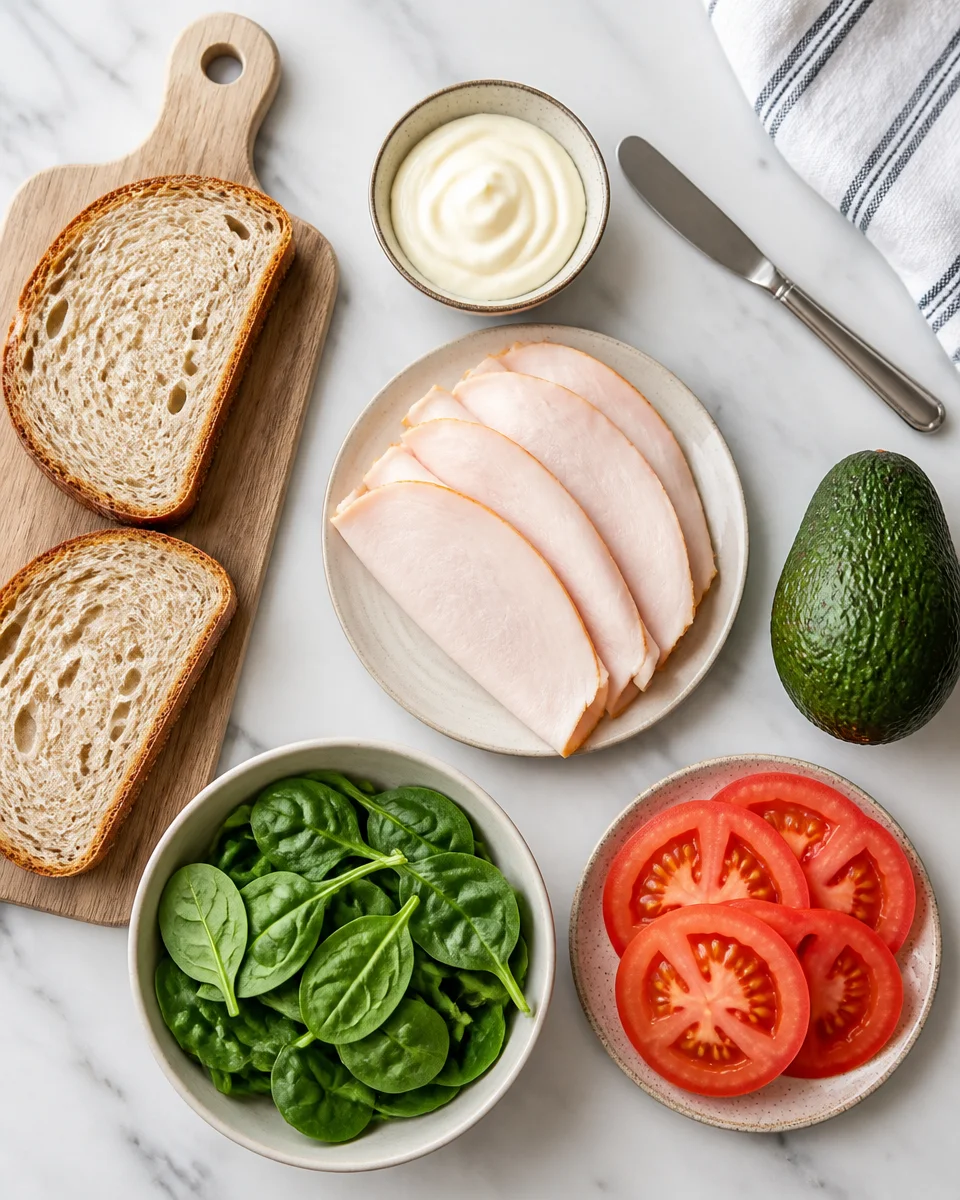 Turkey Avocado Sandwich