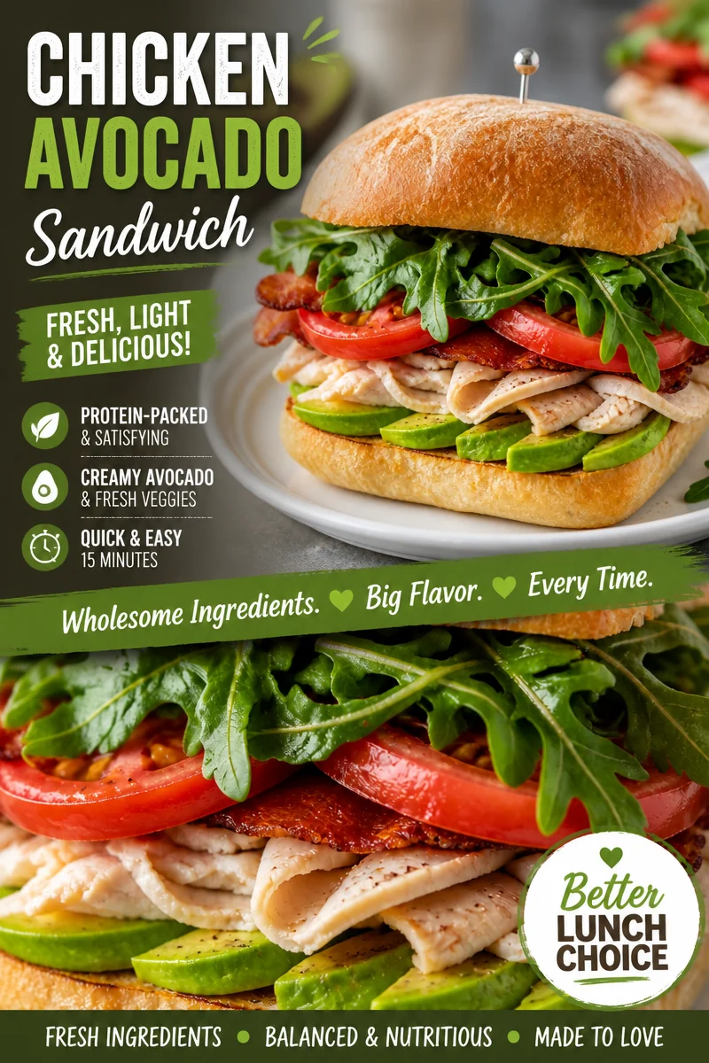 Turkey Avocado Sandwich