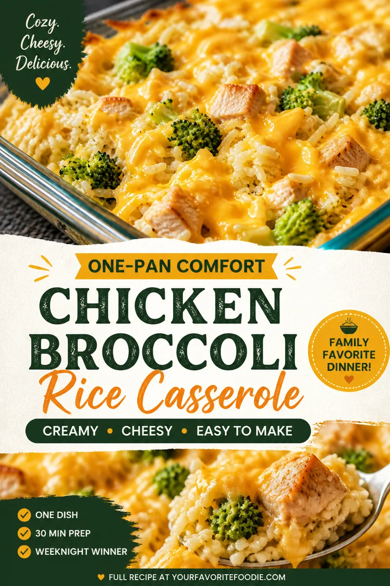 Velveeta Broccoli Rice Casserole with Chicken