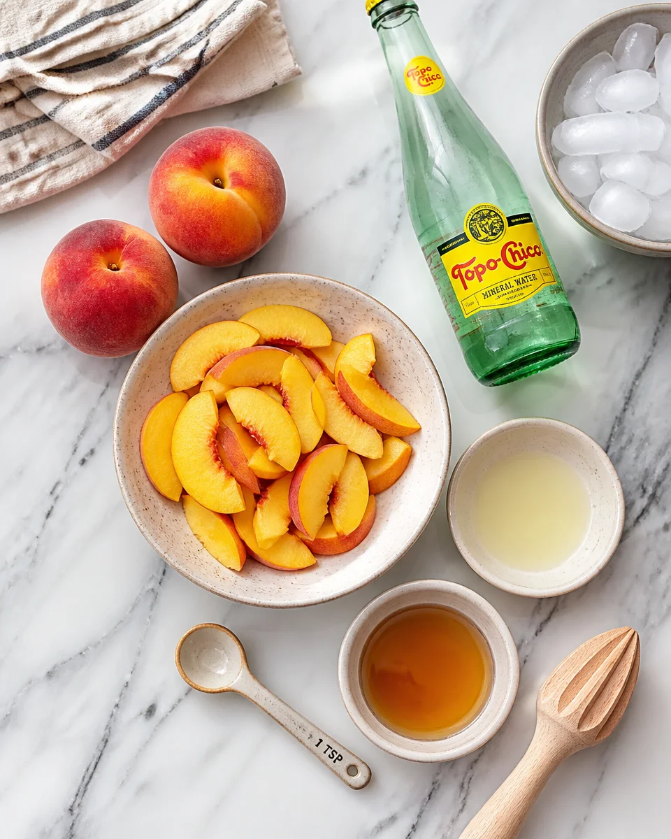 Virgin Peach Bellini