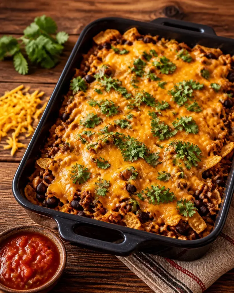 Walking Taco Casserole