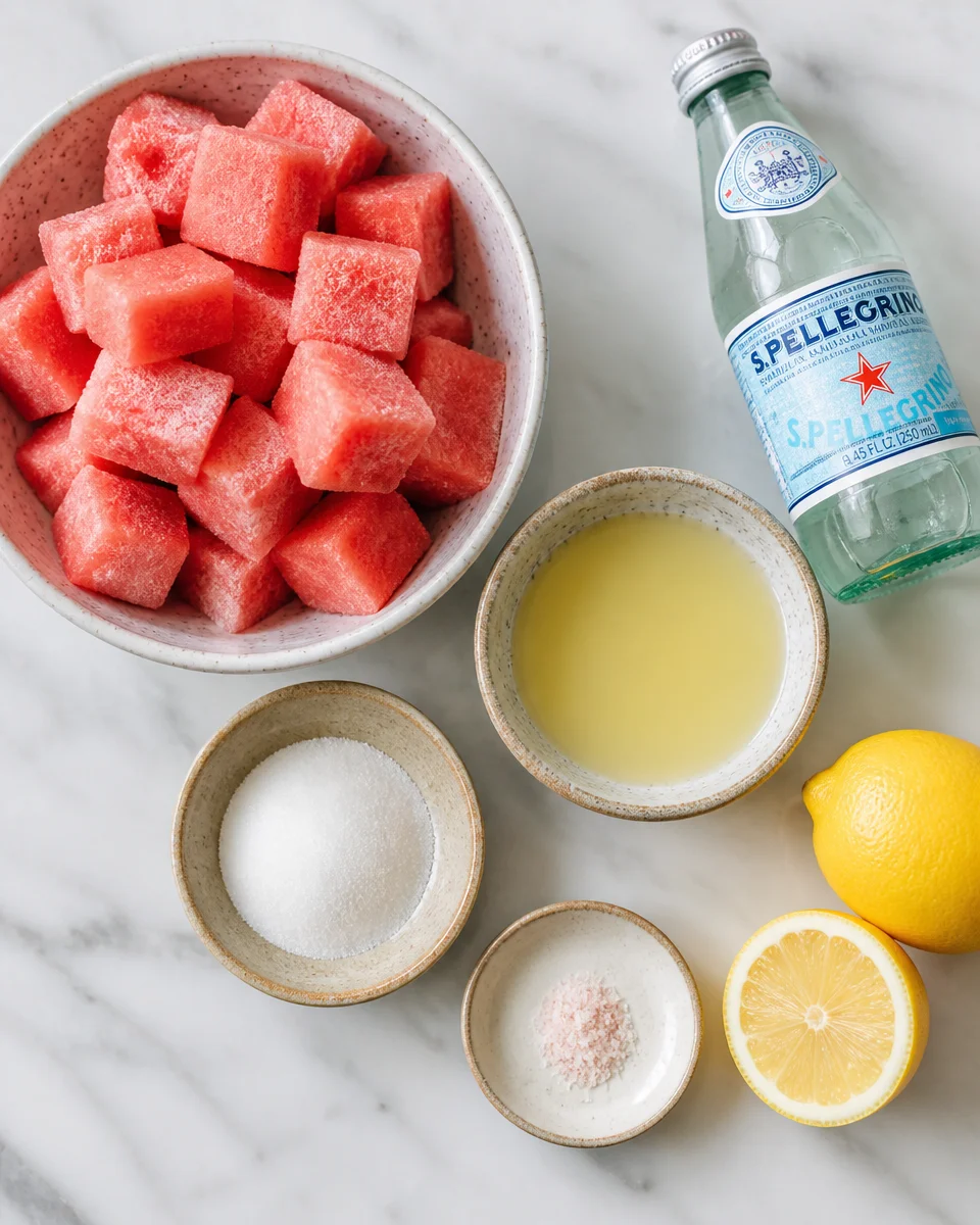 Watermelon Lemonade Slush