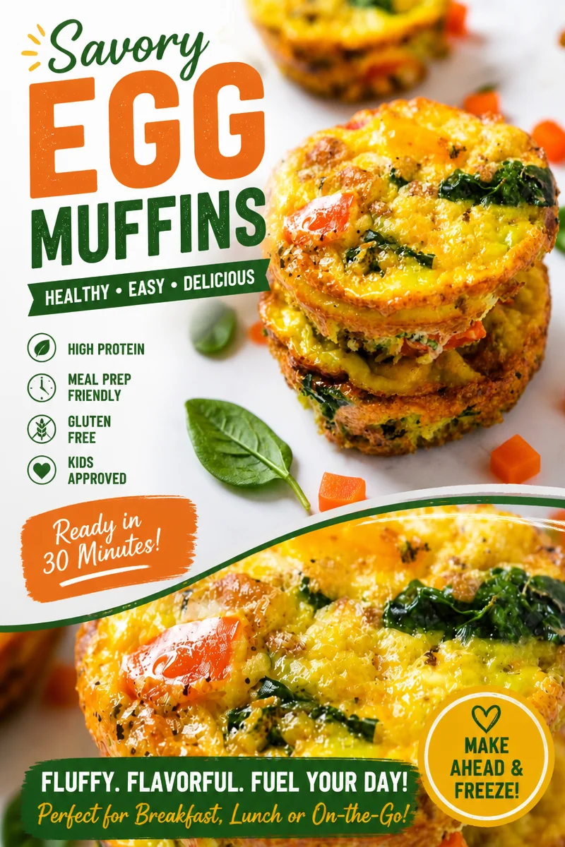 Whole30 Egg Muffins with Vegetables