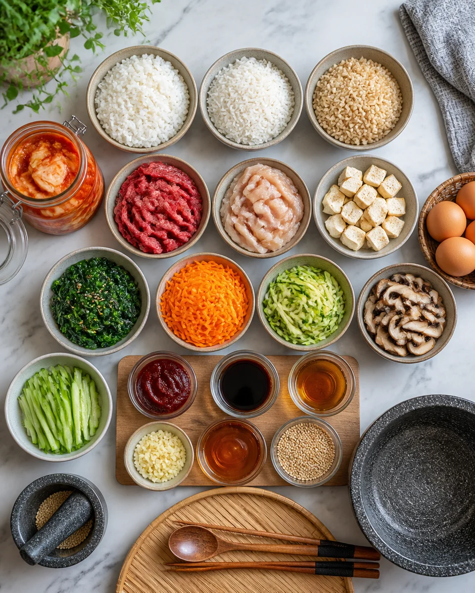 Bibimbap Rice Bowl