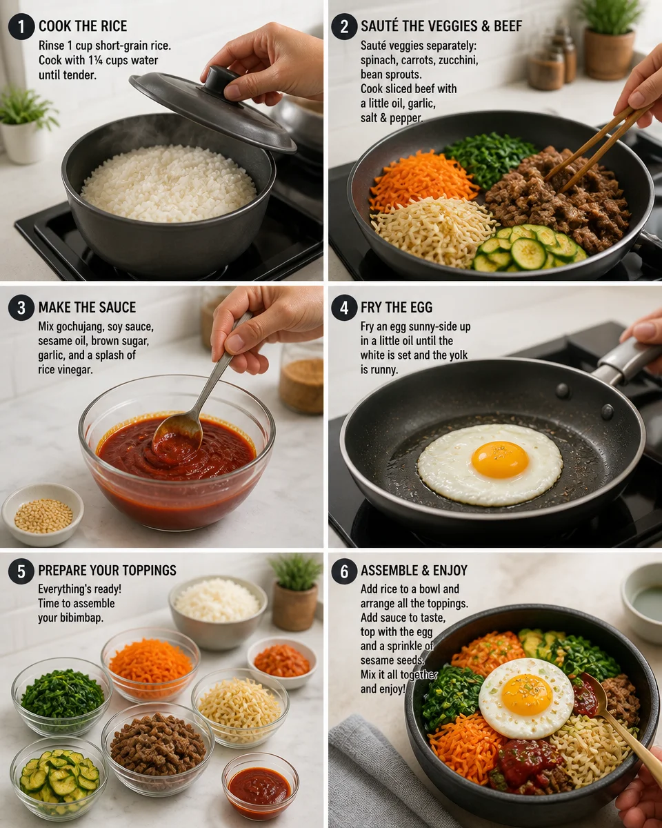 Bibimbap Rice Bowl