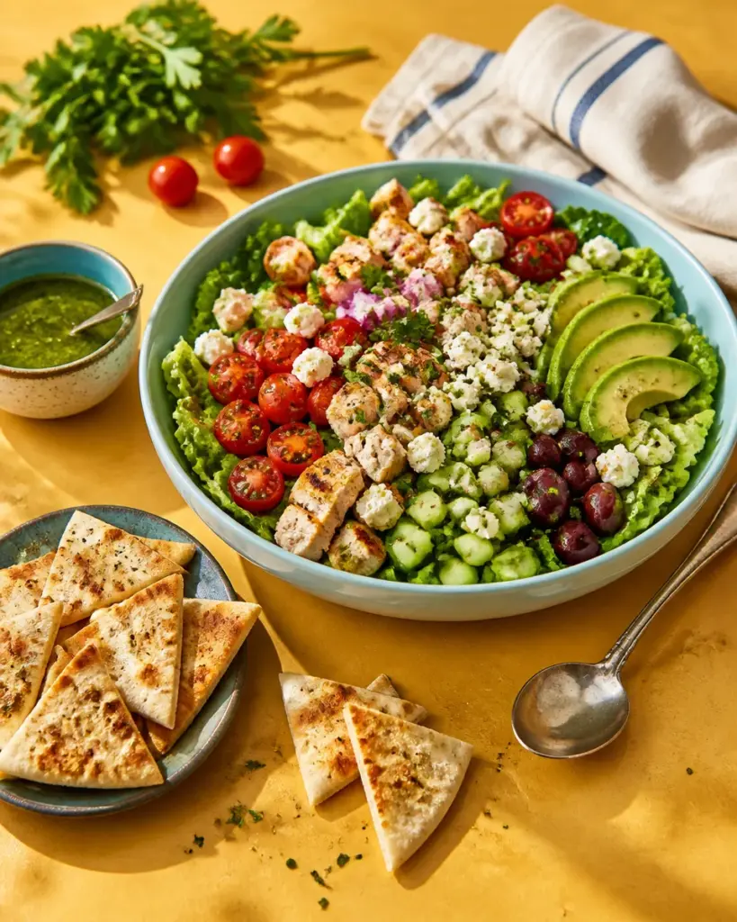 Easy Chicken Shawarma Bowl
