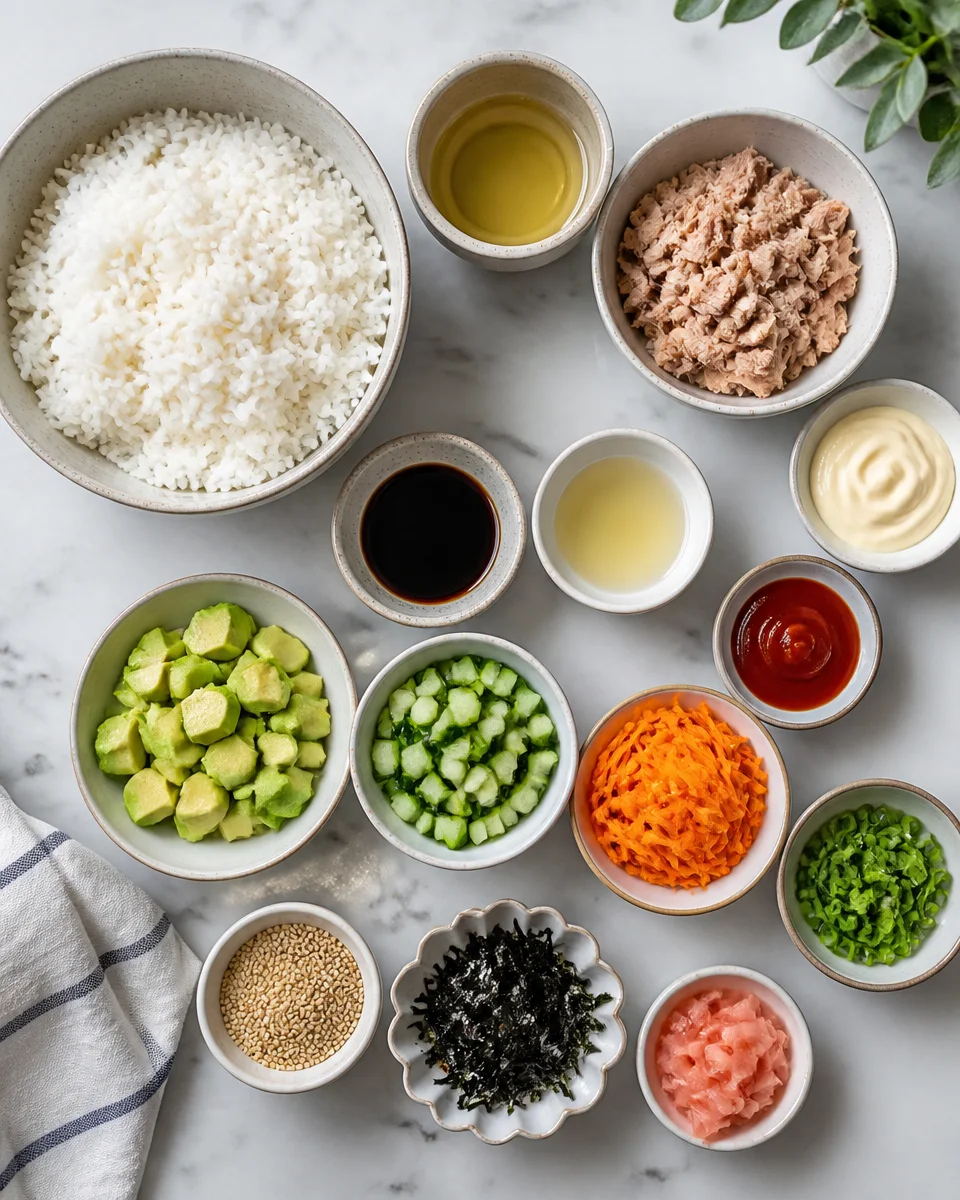 Crispy Rice Salad with Spicy Tuna
