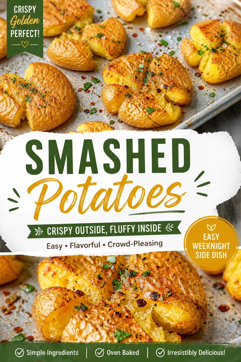 Crispy Smashed Potatoes