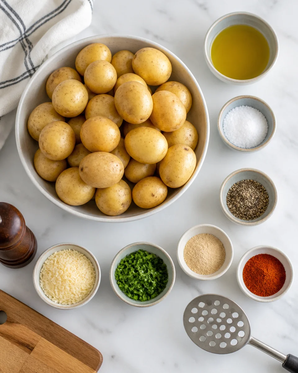 Crispy Smashed Potatoes