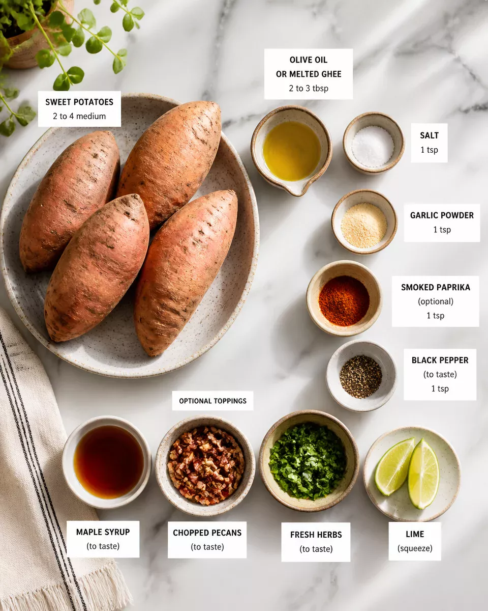 Hasselback Sweet Potato