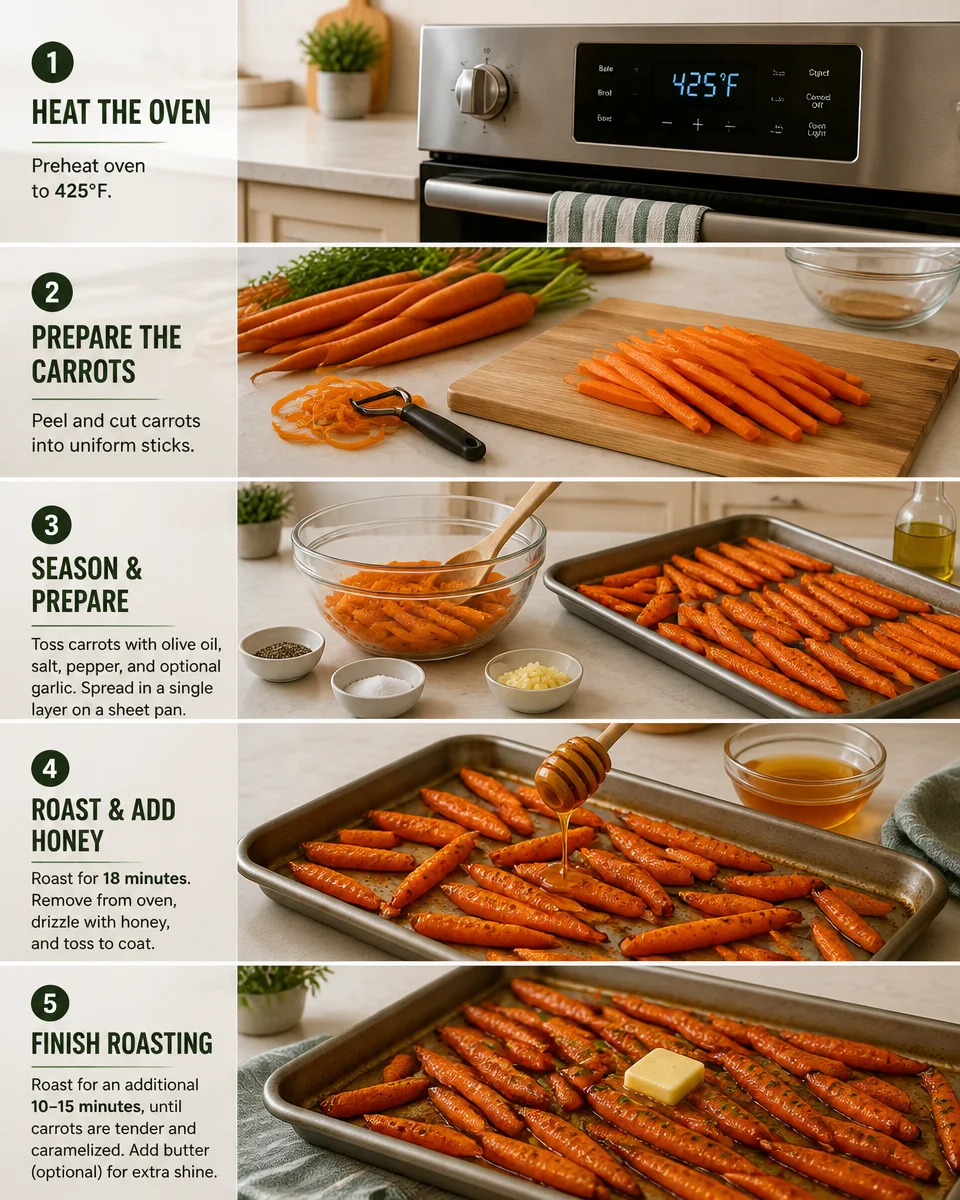 Honey Roasted Carrots