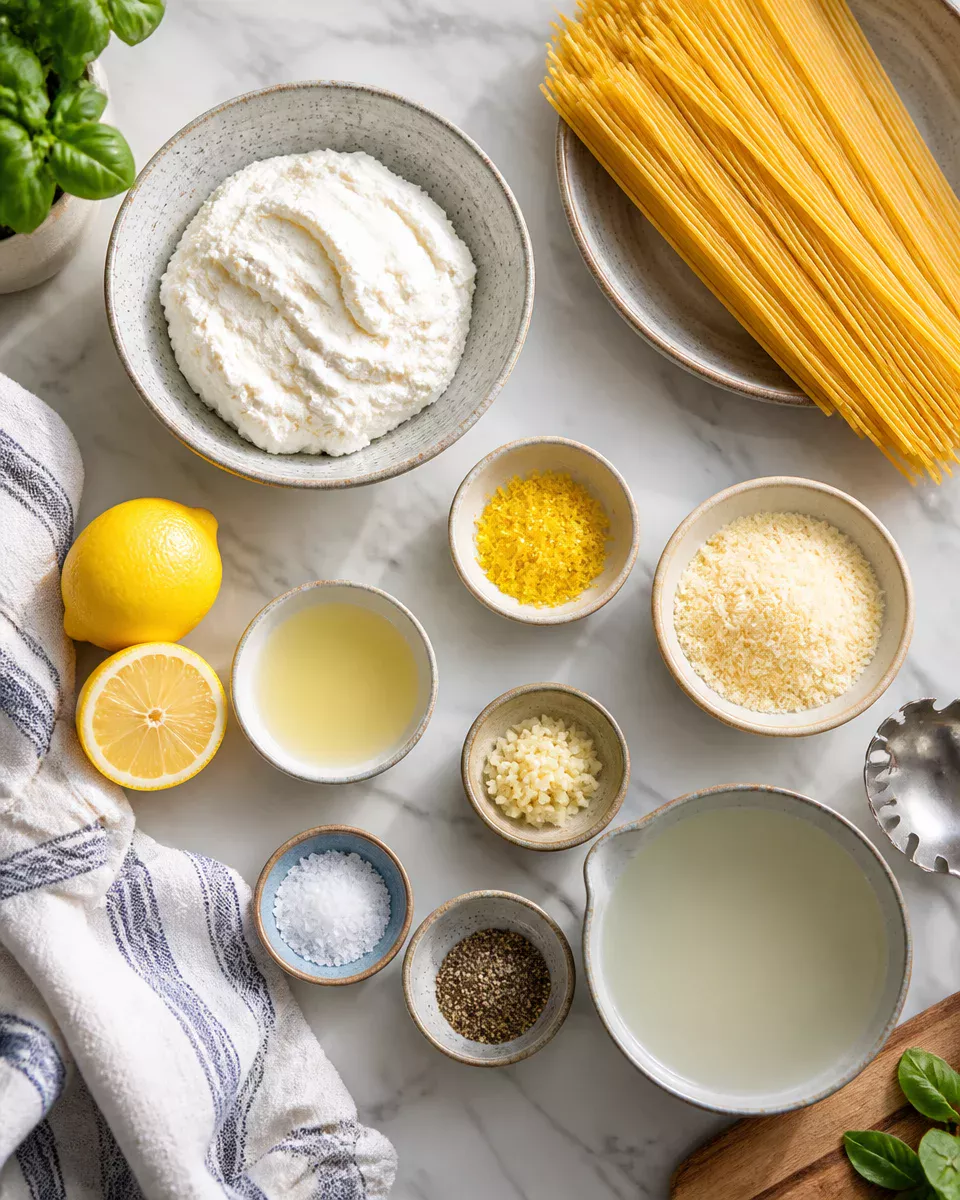 Lemon Ricotta Pasta