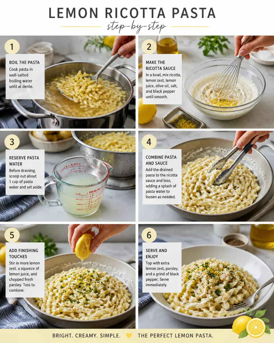 Lemon Ricotta Pasta