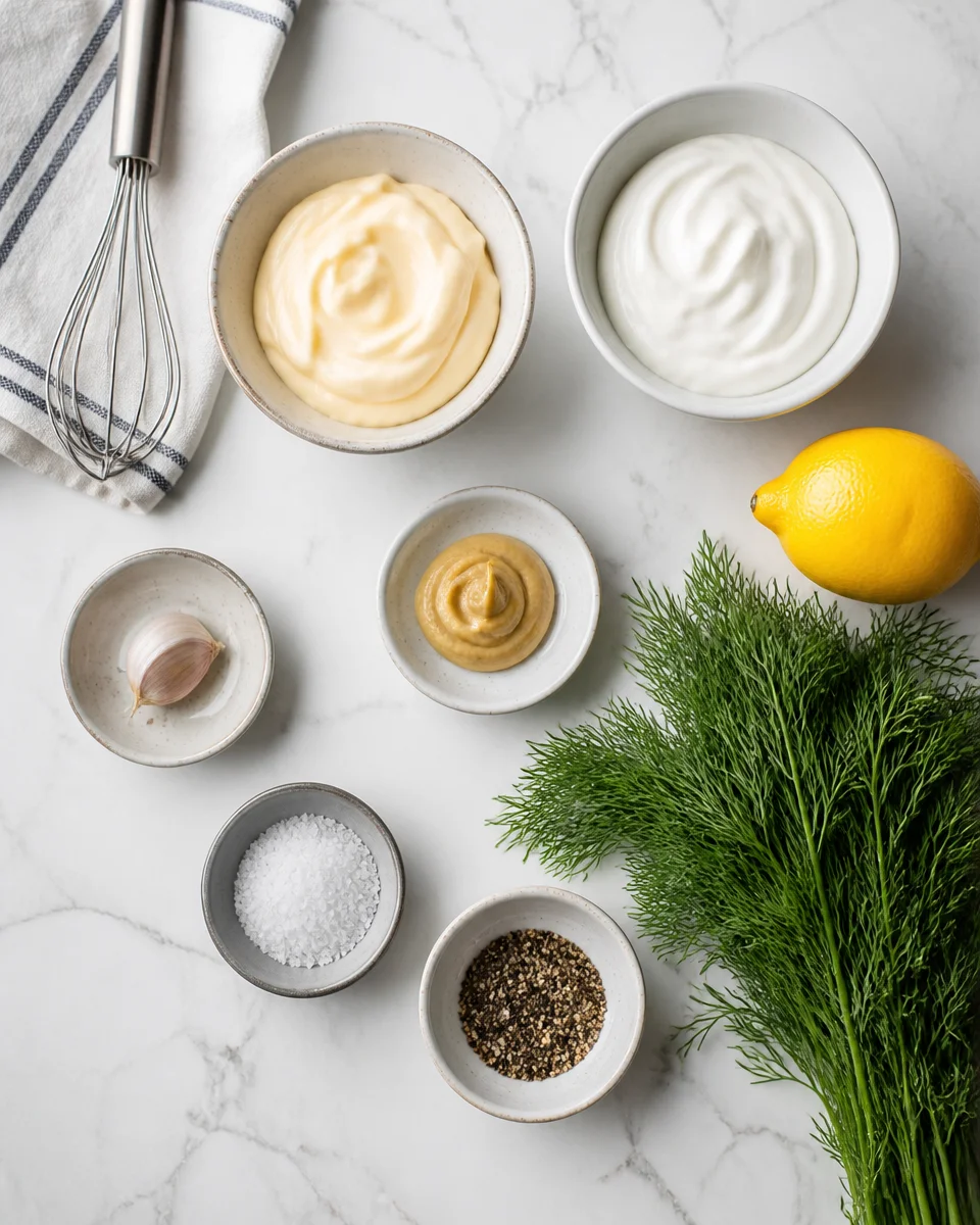 Salmon Patties with Dill Sauce