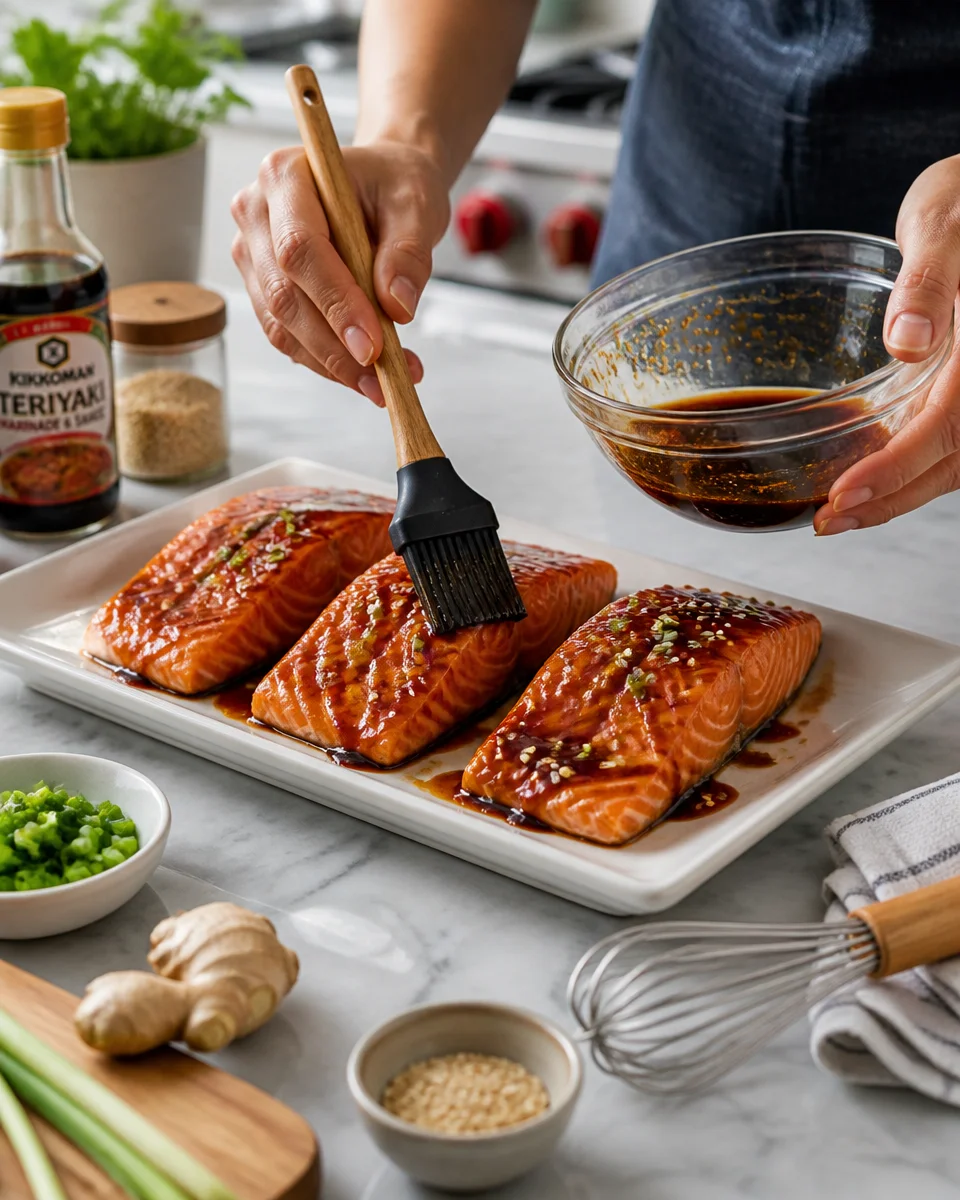 Sheet Pan Teriyaki Salmon