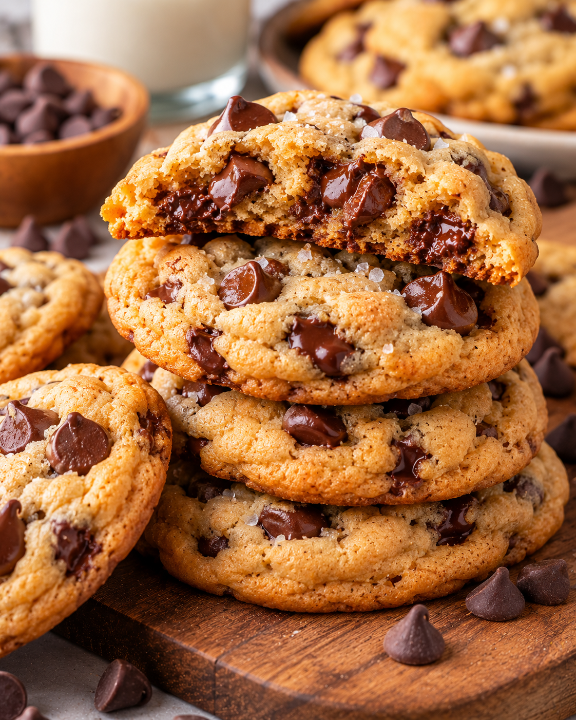 Soft & Chewy Dairy-Free Chocolate Chip Cookies